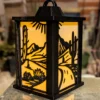 Lantern Style Night Light - Sonoran Desert Scene - Image 2