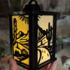 Lantern Style Night Light - Sonoran Desert Scene - Image 3