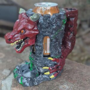 DRAGON Dice Tower Drink Can Holder