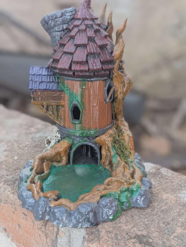 Fantasy Wizard House Dice Tower